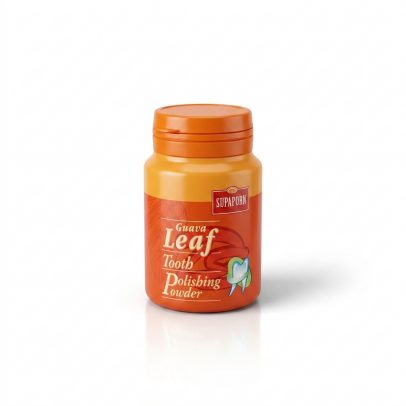Натуральный зубной порошок с листьями гуавы от Supaporn, Guava Leaf Tooth Polishing Powder, 90 гр