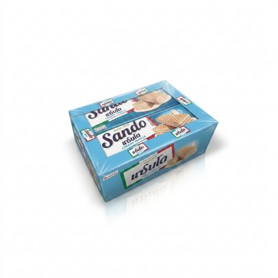 Нежные хрустящие вафли со вкусом ванили от Sando Creamy Vanilla Wafers 3.5 гр x 12 шт