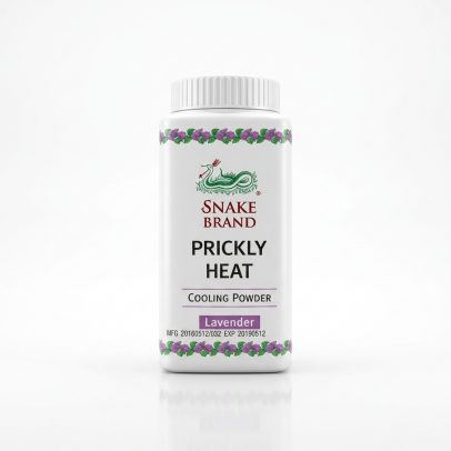 Охлаждающая тальк-пудра «Лаванда» от Snake Brand, Prickly Heat Cooling & Powder Lavender, 50 гр