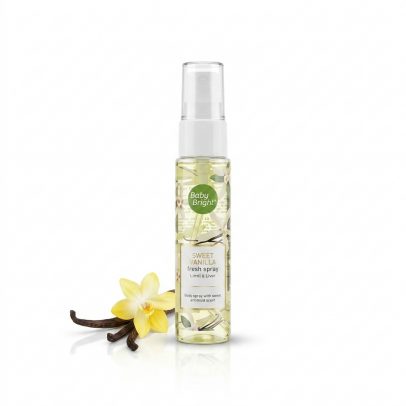 Парфюмированный спрей для тела «Сладкая ваниль» от Baby Bright, Body Mist Sweet Vanilla, 20 мл