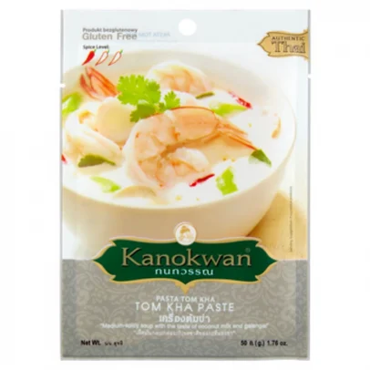 Паста для кокосового супа Том Кха от Kanokwan, Tom Kha Paste, 50 гр