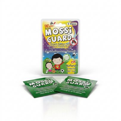 Пластыри против комаров с экстрактом Цитронеллы, Mosquito Repellent Patch With Natural Citronella Oil Extract, 2 шт