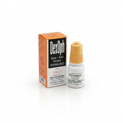 Противовоспалительные капли для глаз и ушей от DexOph Eye-Ear Drops Sterilized 4 мл