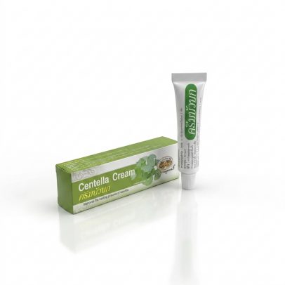 Ранозаживляющий крем на основе Центеллы от Abhai Herb, Centella Cream reduces scar tissue, 10 гр