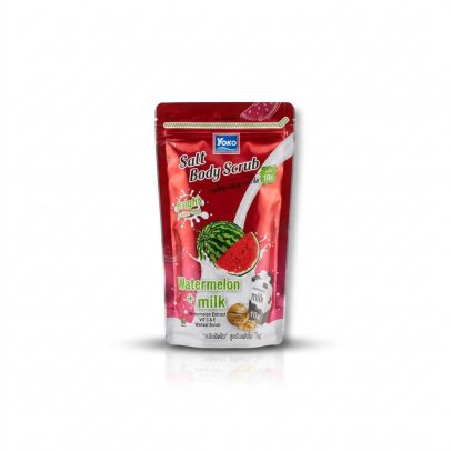 Скраб для тела с арбузом и молоком от Yoko Salt Body Scrub Watermelon+Milk 350g
