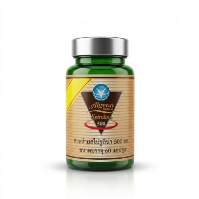 Спирулина в капсулах от Algena, Spirulina, 100 капсул по 500 мг