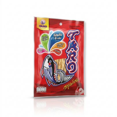 Сушеная рыбная стружка со вкусом морепродуктов от Taro Seafood Snack Super Zap Flavored 20гр