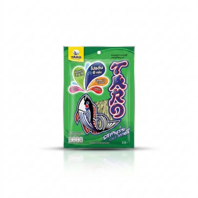 Сушеная рыбная стружка со вкусов корейских водорослей от Taro Seafood Snack Korean Seaweed Flavored 20 гр