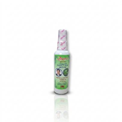 Травяной лосьон против выпадения волос c Mee leaf и мотыльковым горошком от Jinda, Hair lotion fresh Mee leaf & butterfly pea, 120 мл