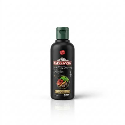Травяной шампунь для темных волос от Kokliang, Herbal shampoo Hair Darkening & Thickening, 200 мл