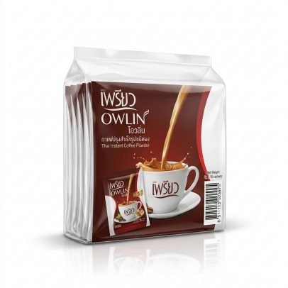 (УПАКОВКА 48 шт) Кофе для снижения веса с хромом от Preaw Instant Coffee Powder with Chromium Formula упаковка 48 пак*12 гр