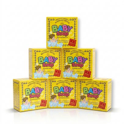 (УПАКОВКА 6 ШТ) Детское мыло от Madame Heng Baby Soap, 50 гр