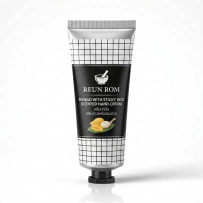 Заживляющий и увлажняющий крем для рук «Манго и Клейкий рис» от Reunrom, Mango with Sticky Rice Scented Hand Cream, 30 гр