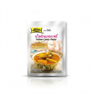 Желтая паста карри от Lobo, Yellow Curry Paste, 50 гр